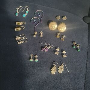 Gold and Silver Women's Jewelry Set